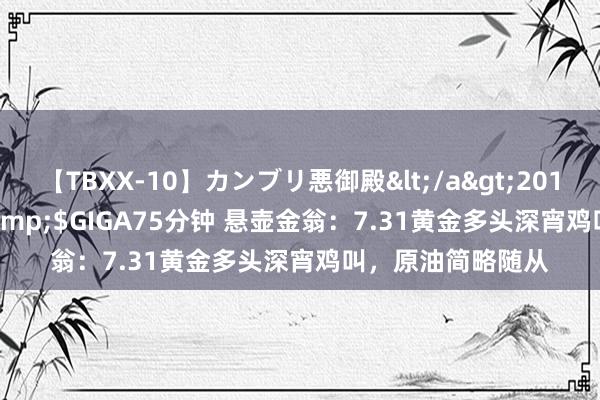 【TBXX-10】カンブリ悪御殿</a>2014-04-25GIGA&$GIGA75分钟 悬壶金翁：7.31黄金多头深宵鸡叫，原油简略随从