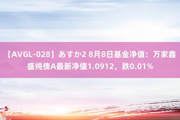 【AVGL-028】あすか2 8月8日基金净值：万家鑫盛纯债A最新净值1.0912，跌0.01%