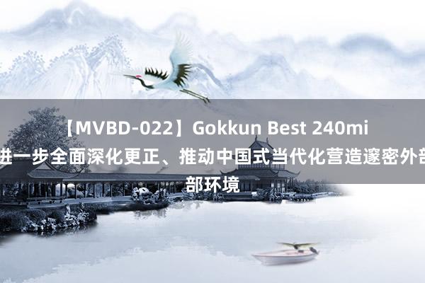 【MVBD-022】Gokkun Best 240min. 为进一步全面深化更正、推动中国式当代化营造邃密外部环境