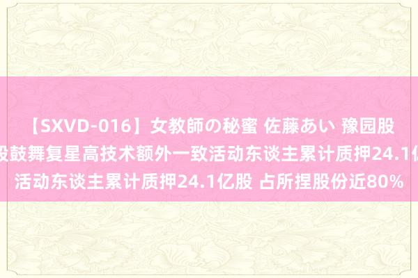 【SXVD-016】女教師の秘蜜 佐藤あい 豫园股份（600655.SH）控股鼓舞复星高技术额外一致活动东谈主累计质押24.1亿股 占所捏股份近80%