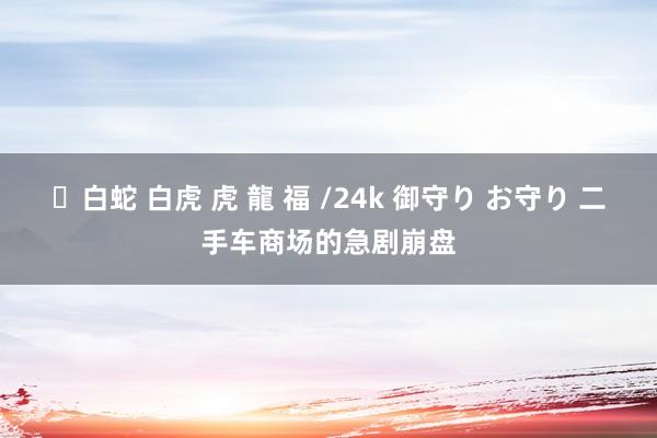 ✨白蛇 白虎 虎 龍 福 /24k 御守り お守り 二手车商场的急剧崩盘