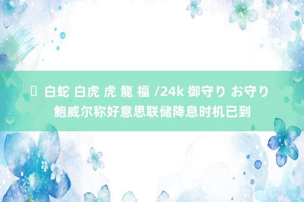 ✨白蛇 白虎 虎 龍 福 /24k 御守り お守り 鲍威尔称好意思联储降息时机已到