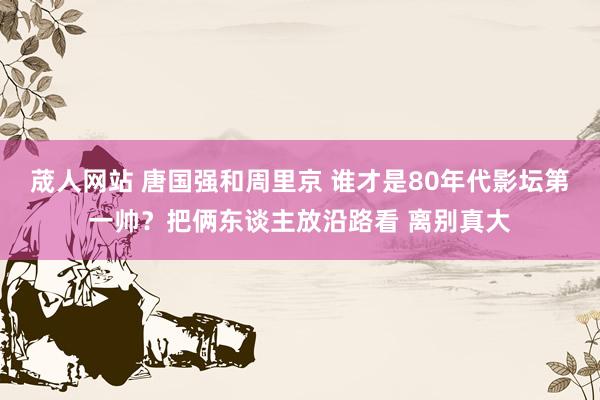 荿人网站 唐国强和周里京 谁才是80年代影坛第一帅？把俩东谈主放沿路看 离别真大